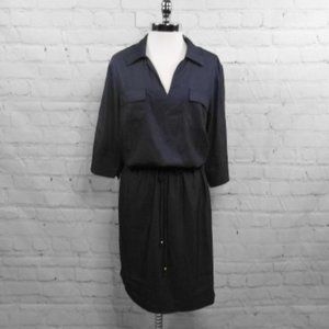 🆕 Avenue Denim V-Neck Shirt Dress